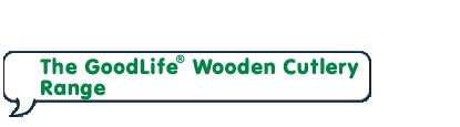 The GoodLife Wooden Cutlery Range