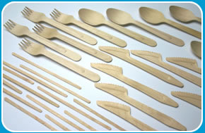 the GoodLife® range of organic wooden cutlery can fulfi your environmental requirements. 